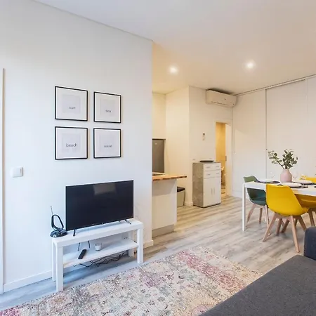 Seaside 1Br Flat W/ Ac In Matosinhos By Lovelystay Exterior foto